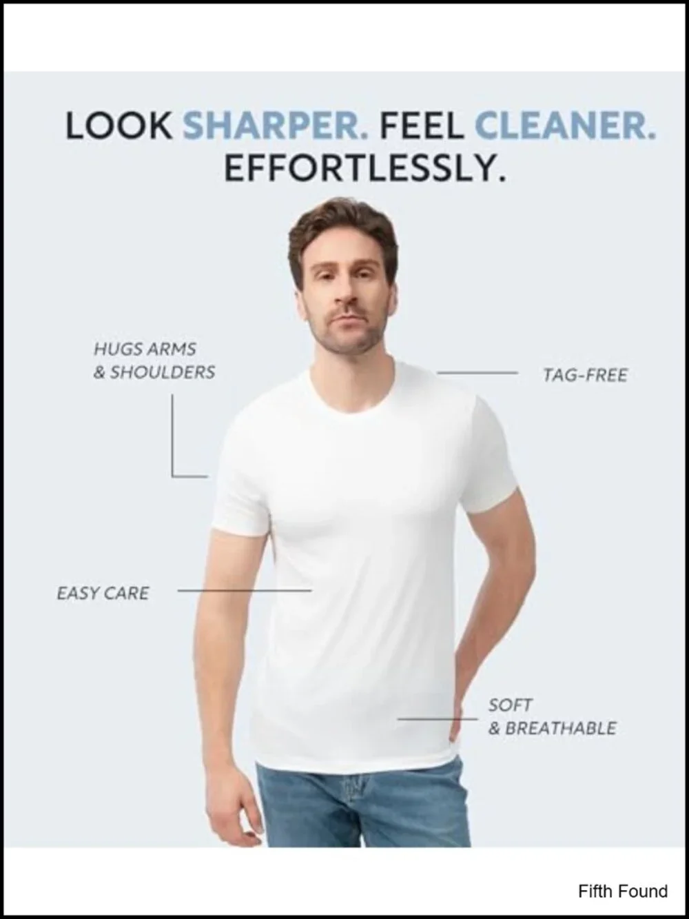 Men's Crew Neck Undershirts 3-Pack Bamboo Rayon Moisture Wicking Quick Dry